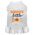 thumbnail image 1 of Halloween Pet Dog  Cat Dress Screen Printed, "Daddy's Little Boo", 1 of 9