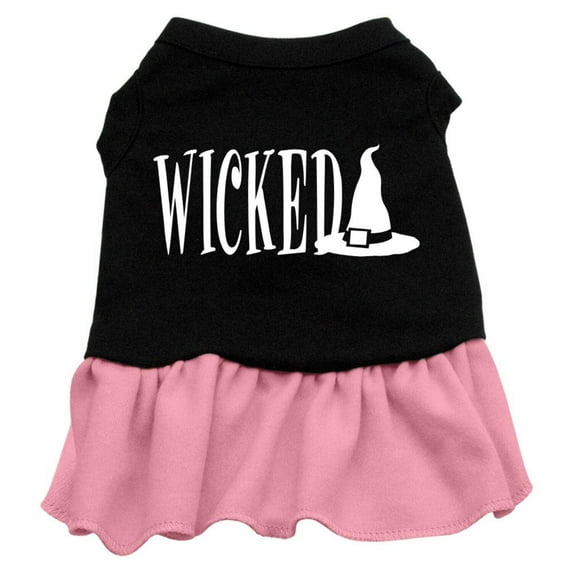 Halloween Pet Dog Cat Dress Screen Printed, "Wicked"