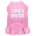 thumbnail image 1 of Halloween Pet Dog  Cat Dress Screen Printed, "Zombie Hunter", 1 of 11