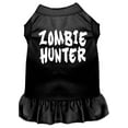 thumbnail image 1 of Halloween Pet Dog  Cat Dress Screen Printed, "Zombie Hunter", 1 of 10