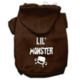 thumbnail image 1 of Halloween Pet, Dog  Cat Hoodie Screen Printed, "Lil Monster", 1 of 10