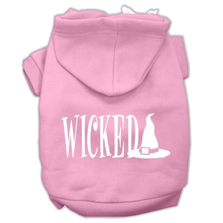 Halloween Pet Dog Cat Hoodie Screen Printed, "Wicked"