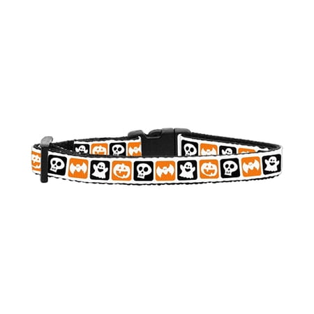 Classic Halloween Nylon Ribbon Cat Collar
