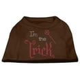 thumbnail image 1 of Halloween Pet Dog  Cat Shirt Rhinestone,"I'm the Trick", 1 of 7