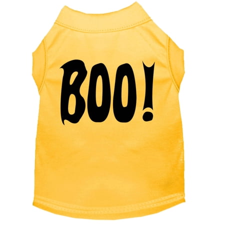 Halloween Pet Dog Cat Shirt Screen Printed, "Boo!"