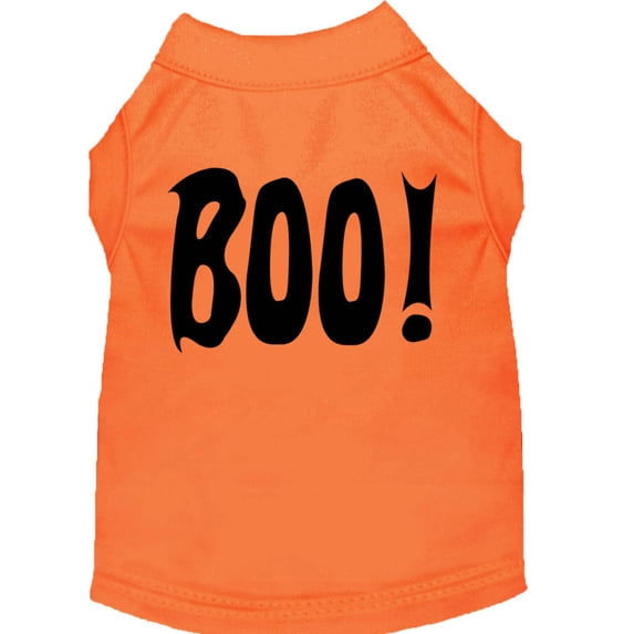 Halloween Pet Dog Cat Shirt Screen Printed, "Boo!"