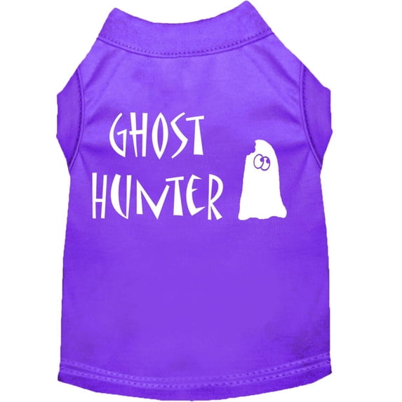 Halloween Pet Dog Cat Shirt Screen Printed, "Ghost Hunter"