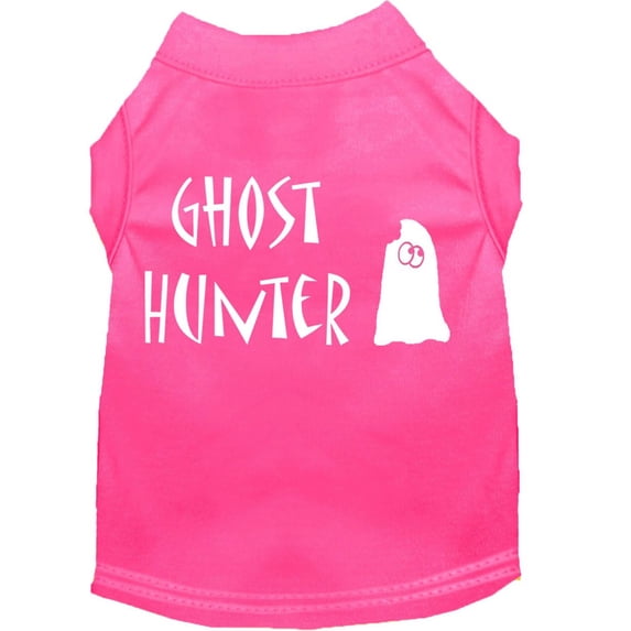 Halloween Pet Dog Cat Shirt Screen Printed, "Ghost Hunter"