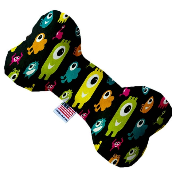 Halloween Pet Dog Plush Heart or Bone Toy, "Trick-Or-Treat Group" (Available in different sizes, and 10 different patterns!)