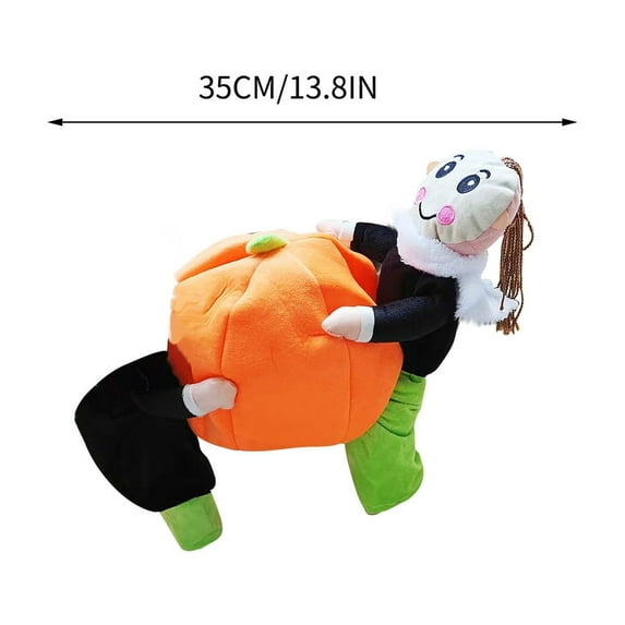 Halloween Pet Dog Pumpkin Costume Funny Party Outfit Cosplay Clothing Halloween Decor Clearance
