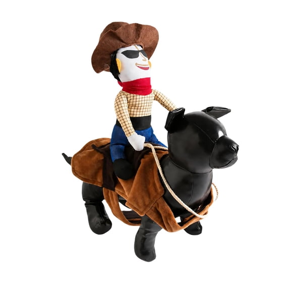 Halloween Dog Cowboy Costume for Pets, Western Theme Outfit with ...