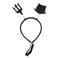 thumbnail image 1 of Halloween Pet Halloween Costumes Headband, Dog Cat Felt Spider Ghost Eyeball Hair Hoop, Halloween Costume Accessories Party Dress Up, 1 of 6