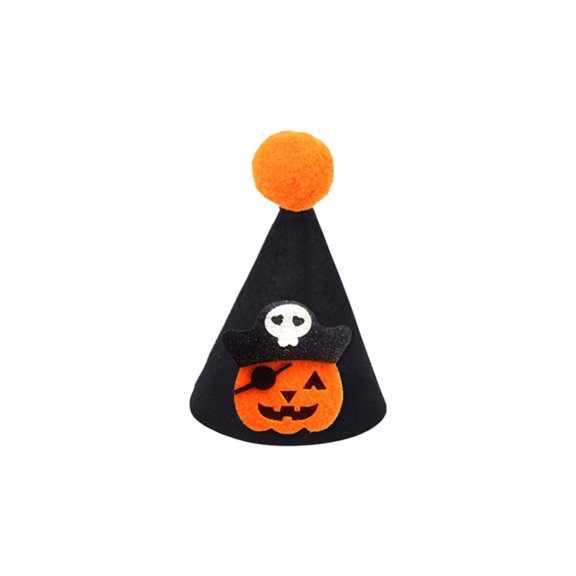 Halloween Pet Hat, Adjustable Witch Hats for Cats Dogs Cute Pumpkin Ghost Hats Cosplay Costumes, Adjustable Pet Hat for Small and Medium Pets Halloween, Funny Head Accessories