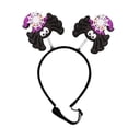 thumbnail image 1 of Halloween Pet Headband with Ghost Spider, Glitter Spring Cosplay Hair Hoop for Dogs Cats, Cute Holiday Costume Accessory for Halloween Party Photo Props(C), 1 of 5