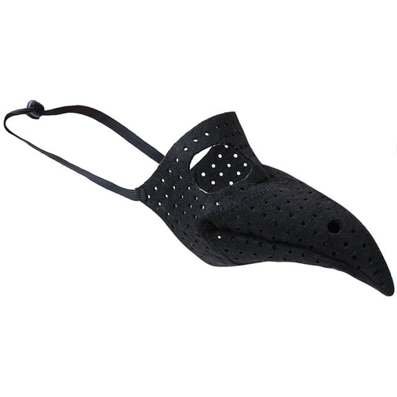 Halloween Pet Mask Costume Gothic Bird Bill‌ Cosplay Mask Breathable Adjustable Costume Accessory for Medium Large Dogs and Cats,1pack