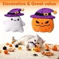 thumbnail image 1 of Halloween Pet Squeaky Chew Toys Set, Interactive Plush Toys for Dogs, Cats & Small Pets, Engaging Sounds & Soft Material for Boredom Relief and Festive Fun _ A, 1 of 6