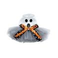 thumbnail image 1 of Halloween Pet Tutu Dress, Pumpkin Ghost Printed Holiday with Bow, Soft Breathable Party Outfit for Small Dogs Puppies, 1 of 4