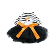 thumbnail image 1 of Halloween Pet Tutu Dress, Pumpkin Ghost Printed Holiday with Bow, Soft Breathable Party Outfit for Small Dogs Puppies, 1 of 4