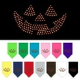 thumbnail image 1 of Halloween Pet and Dog Bandana Rhinestone, "Jack O Lantern", 1 of 10