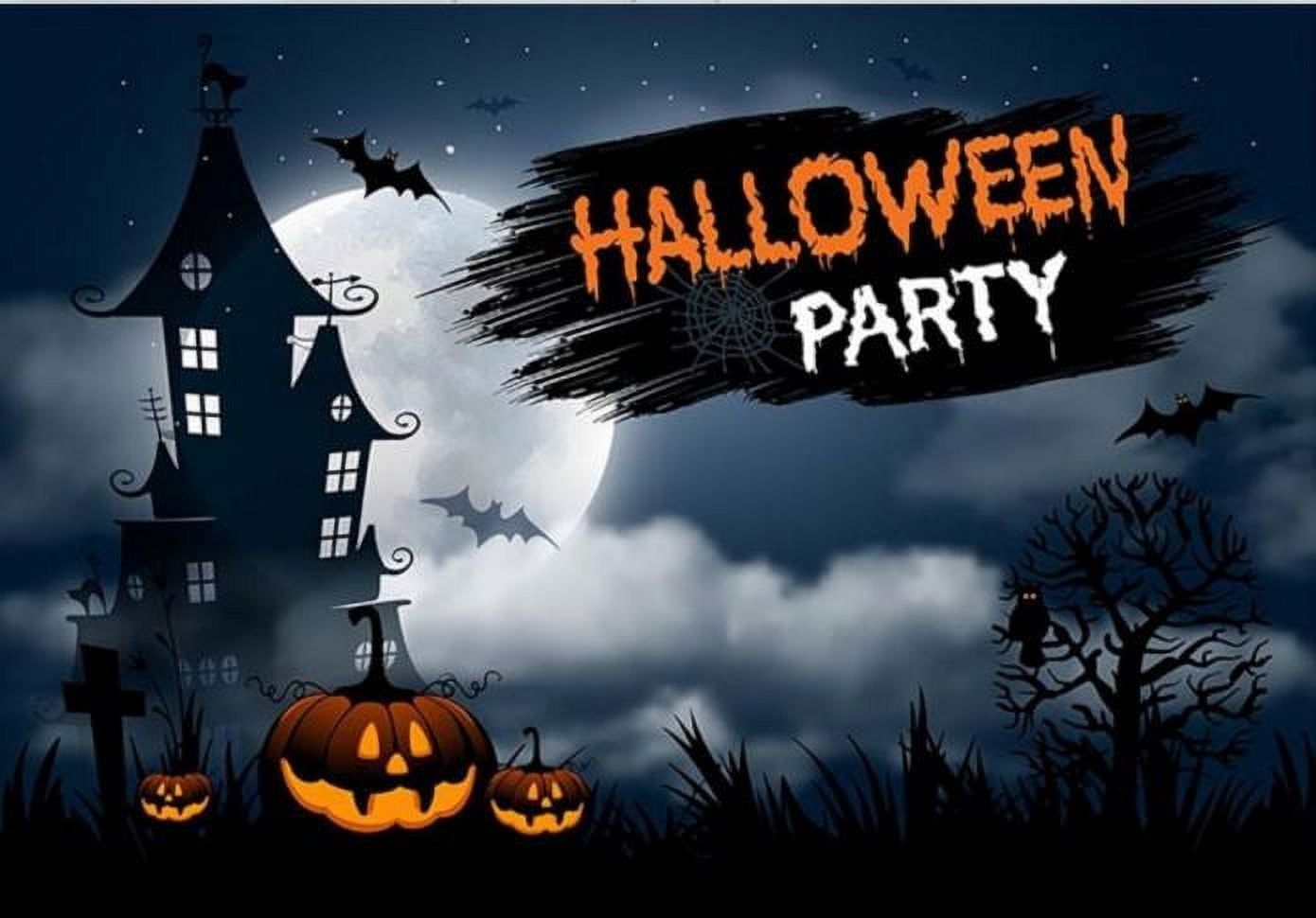 Halloween Photo Background Ancient Trees Baby Shower Party Photography ...