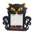 thumbnail image 1 of Halloween Picture Frame 8X8 Inch Wood Picture Frame Black Cat Halloween Decor Spooky Vintage Halloween Decor for Home Table Wall Halloween Party 1 Pack, 1 of 5