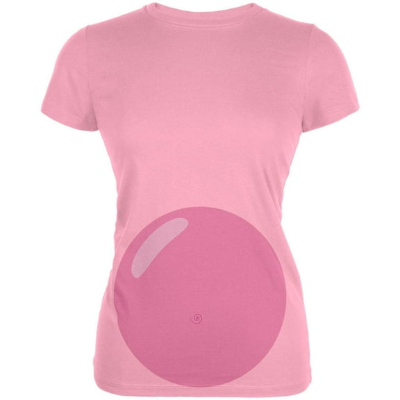 Halloween Pig Costume Juniors Soft T Shirt