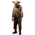 thumbnail image 1 of Halloween (Pig Man) Mini Cardboard Cutout Standee, 1 of 5