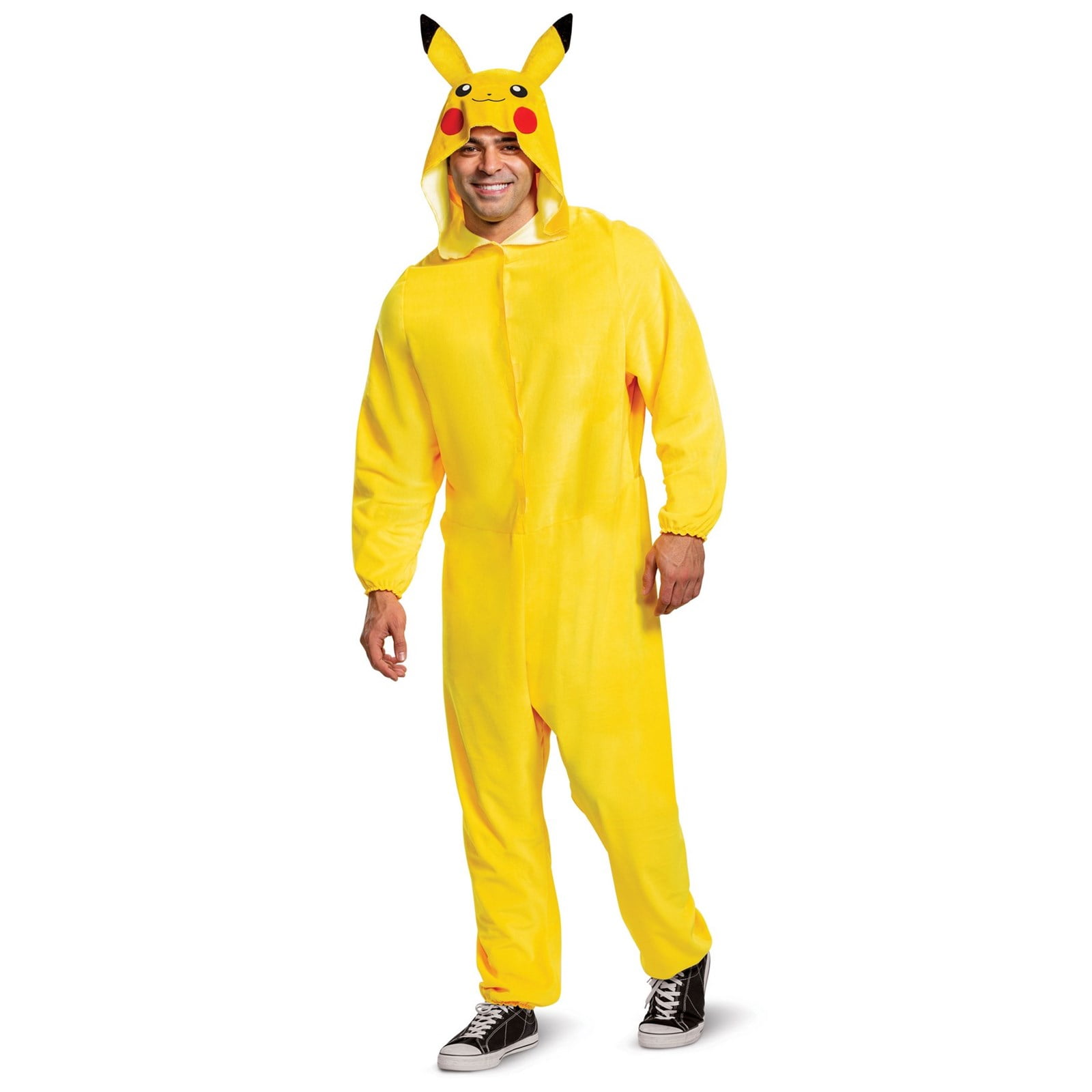 Rubie's Adult Pokemon Pikachu Costume Jumpsuit – Fantasia Inc.