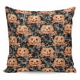 thumbnail image 1 of Halloween Pillow Covers 26x26 Inch Decorative Throw Pillow Cover, Country Retro Orange Pumpkin Skull Cobweb Sofa Pillowcases Accent Cushion Case Home Decor Bedroom Living Room, 1 of 6