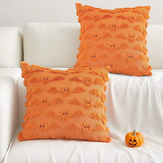 Halloween Pillows Covers for Couch,Halloween Fall Couch Pillows Cute Halloween Skeleton Pillow, Halloween Decorations Plush Spooky Cushion for Holiday Fall Home Living Room Sofa Bed Indoor Outdoor