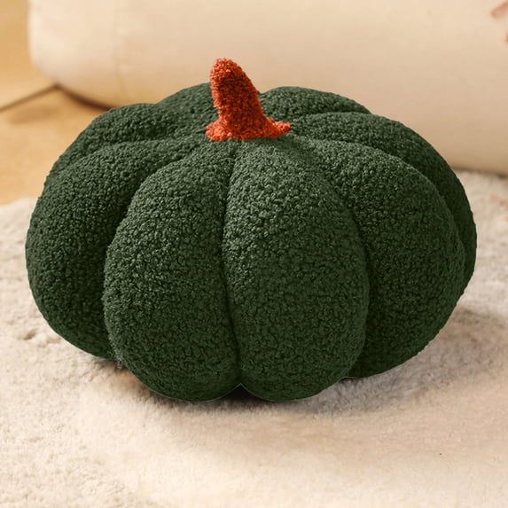 Halloween Pillows Pumpkins Throw Pillows, 3D Thanksgiving Fall Decorative Pumpkins Shaped Pillows Cute Shaped Cushion