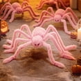 thumbnail image 1 of Halloween Pink Artificial Spider Decoration for Themed Scene Displays, 1 of 6