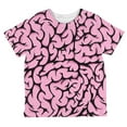 thumbnail image 1 of Halloween Pink Brains Costume All Over Toddler T Shirt Multi 6T, 1 of 2