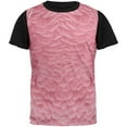 thumbnail image 1 of Halloween Pink Flamingo Costume All Over Mens Black Back T Shirt Multi X-LG, 1 of 2
