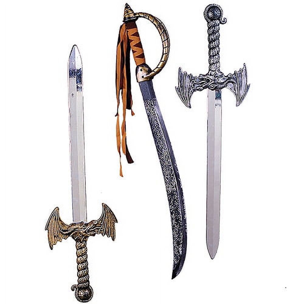 Fun World Silver Pirate Sword Costume Accessory 27.5 inch