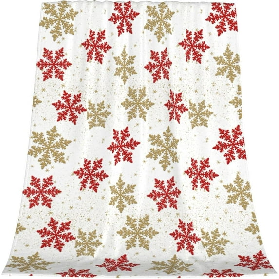 Halloween Plaid Throw Blankets for Couch Farmhouse Orange Black White Print Throw Blanket Lightweight Soft Warm Cozy Plush Blanket for Bed Sofa Pumpkin Decor 50" x 60"