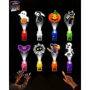 Halloween Plastic Finger Projector Lights 36 Pcs Mini LED Thumb Lights