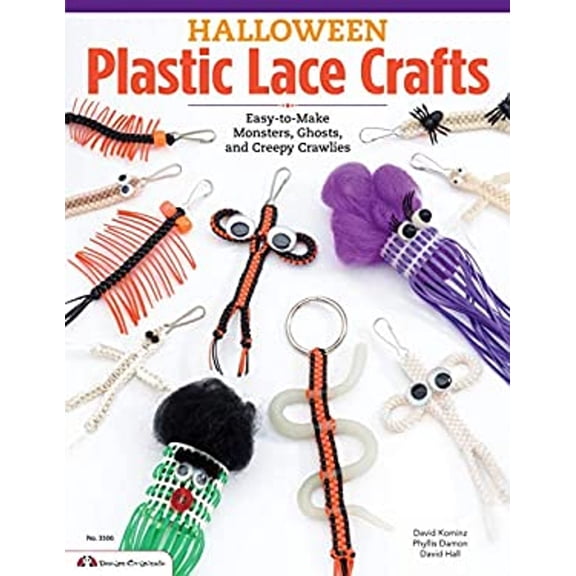 Pre-Owned Halloween Plastic Lace Crafts : Easy-To-Make Monsters, Ghosts, and Creepy Crawlies (Paperback) 9781574213836
