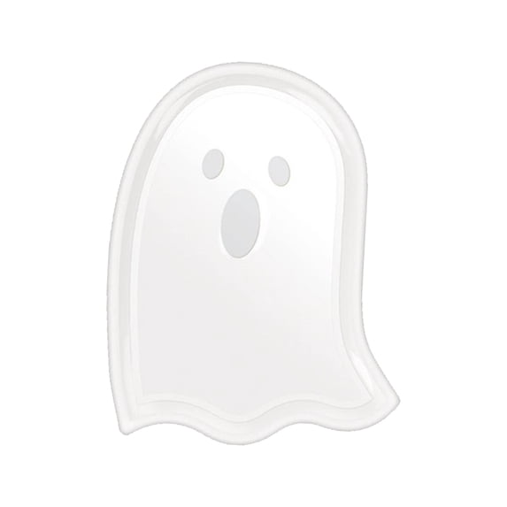 Halloween Tray with Ghost and Bat Motifs for Candy Display and Party Snacks Lightweight and Stackable in C