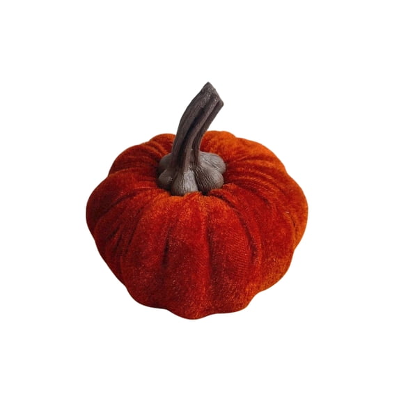 Halloween Plush Pumpkin, Soft Faux Stuffed Pumpkin Ornament, Halloween Gifts, Halloween Table Decorations, 3.94 Inch