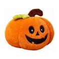thumbnail image 1 of Halloween Plush Pumpkin, Soft Stuffed Animal Toy with Embroidered Face, Cozy Fall Decor for Sofa Bed Shelf, Safe Cuddle Companion for Kids, Harvest Season Gift, 1 of 6