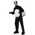 thumbnail image 1 of Halloween Plush Skunk Adult Costume, 1 of 2