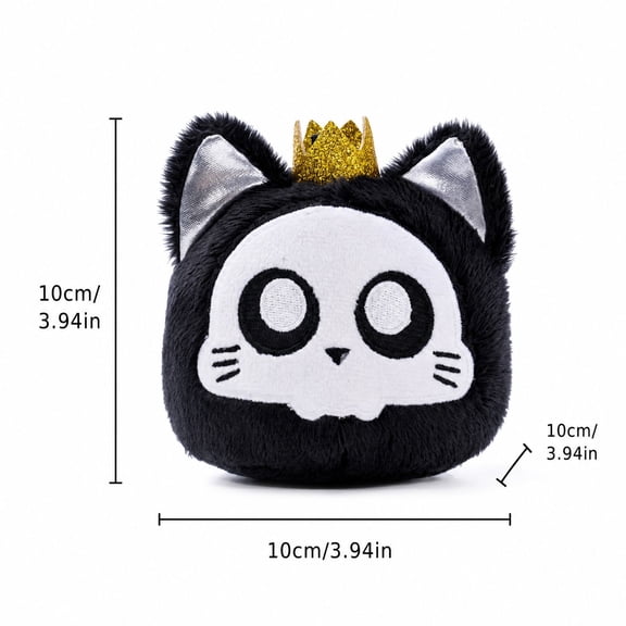 Halloween Plush Toys Cute Plush Stuffed Animal Toys Soft Skeleton Decor for Kids Adults Ideal for Party Home Room Decoration Gift,B