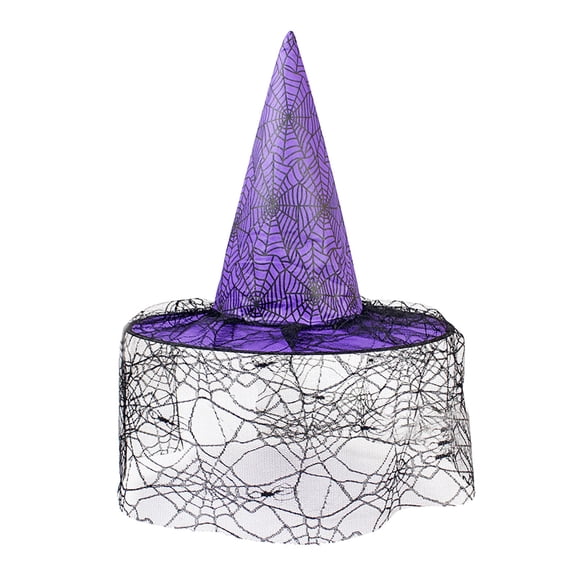 Halloween Pointed Hat Non Woven Decorative Halloween Props Adult Baseball Cap