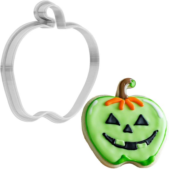 Halloween Poison Apple Cookie Cutter 4 Inch Made in USA by WONDERTORY