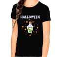 thumbnail image 1 of Halloween Poison Kids Halloween Shirt Skull Poison Halloween Shirts for Girls Halloween Shirts for Kids, 1 of 6