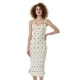 thumbnail image 1 of Halloween Polka Dot Pattern Print Slim Fit Midi Cami Dress, Halloween Decorative Fashion Summer Maxi Sexy Casual Dress For Women, 1 of 4
