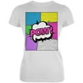 thumbnail image 1 of Halloween Pop Art Costume Juniors Soft T Shirt White LG, 1 of 1