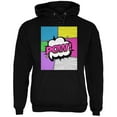 thumbnail image 1 of Halloween Pop Art Costume Mens Hoodie Black X-LG, 1 of 1