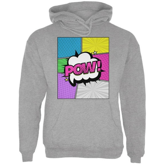 Halloween Pop Art Costume Mens Hoodie Storm Grey 2XL